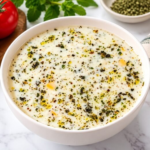 Yogurt Mint Soup