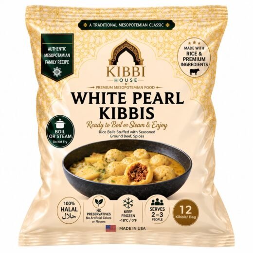Frozen White Pearl Kibbi